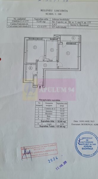 2 camere, Lujerului, Bloc nou  Parcul Liniei